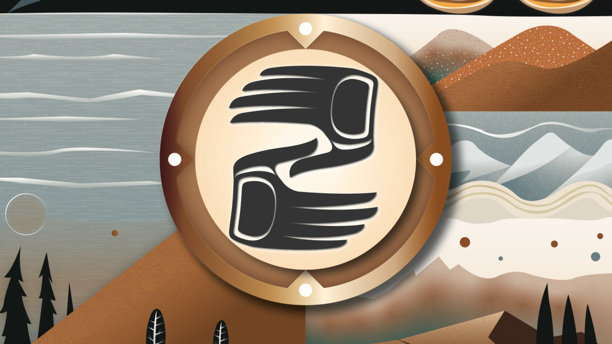 A detail from the Relationship Protocol cover. Art by Hetxw’ms Gyetxw.
