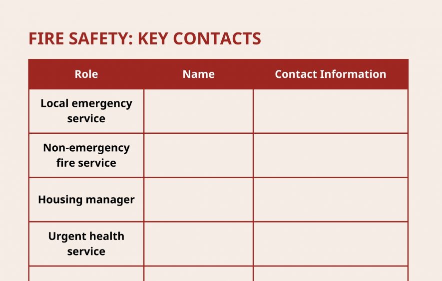 Icon for the Key Contact sheet