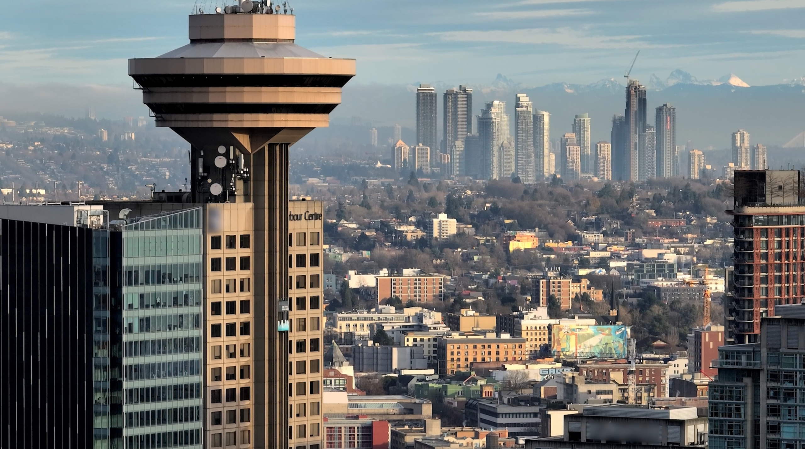 Image of a city. Land use planning in B.C.
